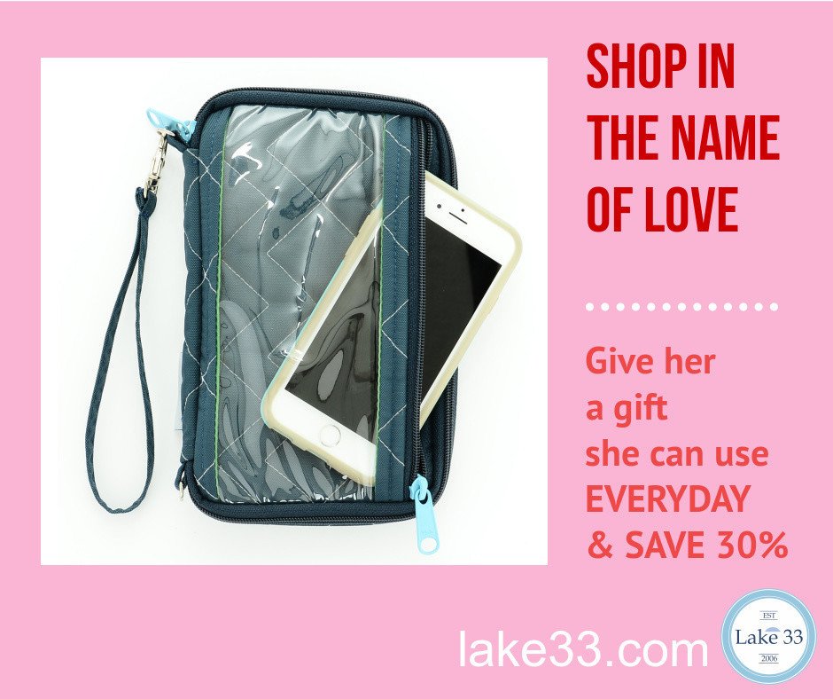Lake33's tweet photo. Share with someone you think may be getting you a Valentine's gift. #GiftsForHer #Lake33 #TouchWallet https://t.co/SErvomm3FU
