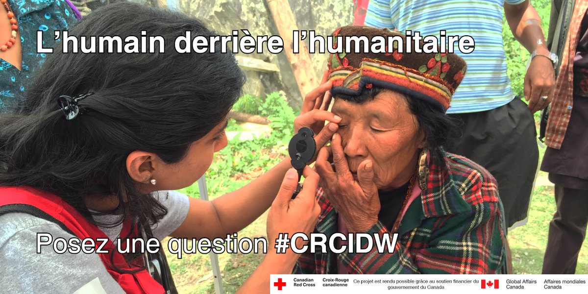 CroixRouge_Qc's tweet photo. C’est parti pour le webinaire avec nos travailleurs humanitaires. Posez vos questions! #CRCIDW https://t.co/5k3jOU5uuF cc @DevCanada https://t.co/SSN4PrknIY
