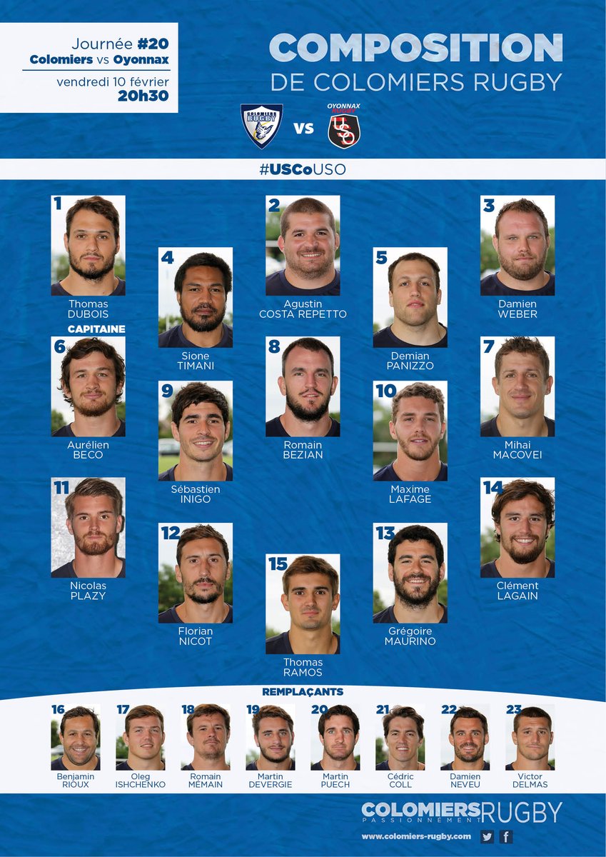 Colomiers Rugby tweet media