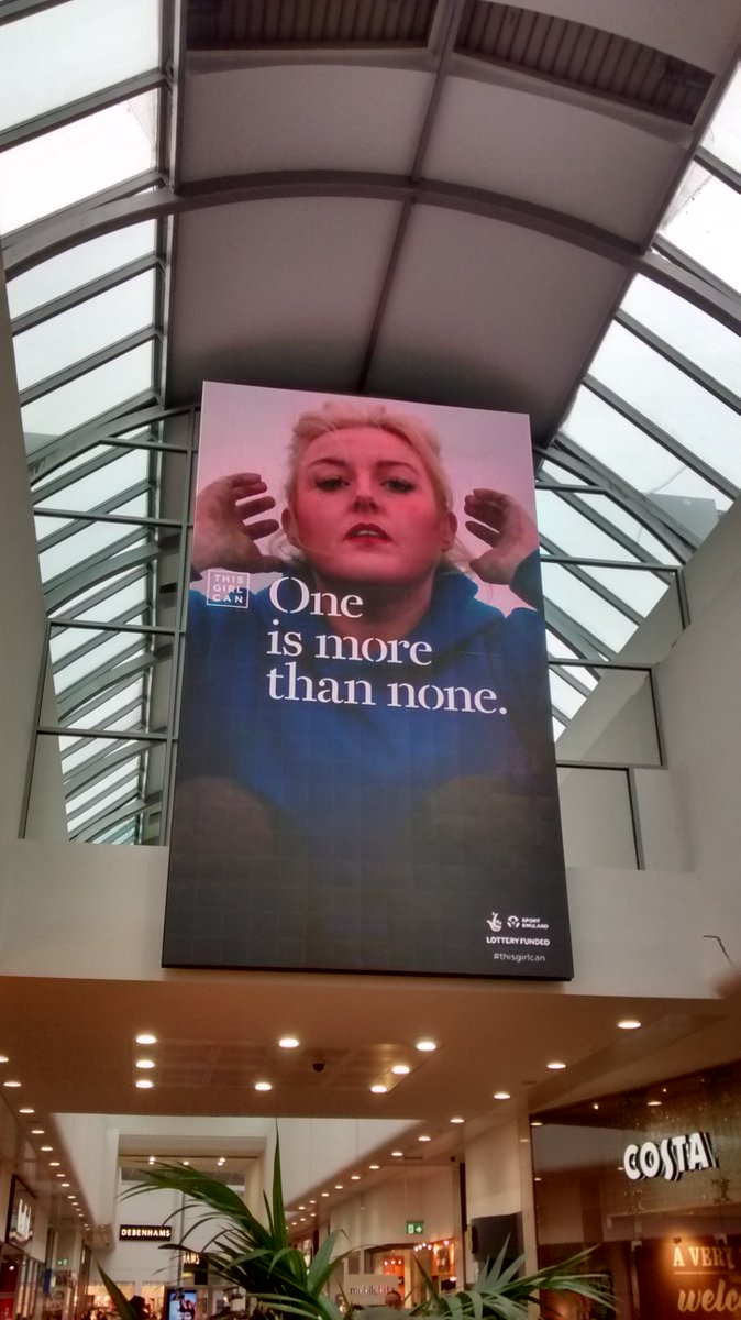 kirstyheath_GBA's tweet photo. Super chuffed to have spotted this today #thisgirlcan @Sport_England @CSPnetwork @GetBerksActive in #rdguk Oracle #oneismorethannone https://t.co/KKASnHSgb9