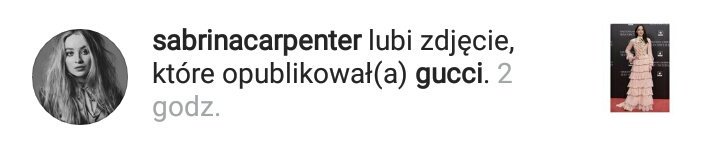 SabCarpenterPL's tweet image. Ostatnia aktywność Sabriny na Instagramie :