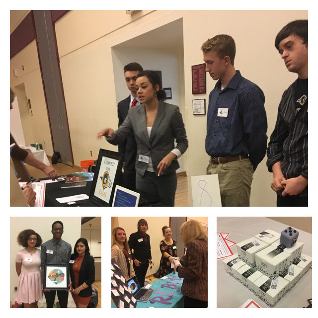 CJSFoundation's tweet image. A few of the presentations from our mini #sharktank. #ElevateTheConvo