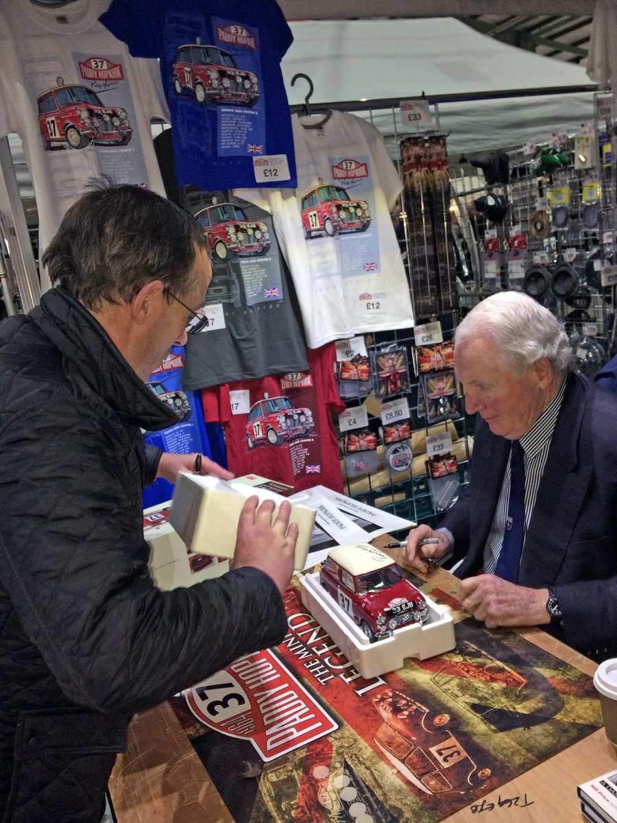 minisportltd's tweet image. @PaddyHopkirk's signing at @britishminiclub's Mini Fair raised a whopping £600 for @IAMRoadSmart! THANK YOU to everyone who donated! #Mini
