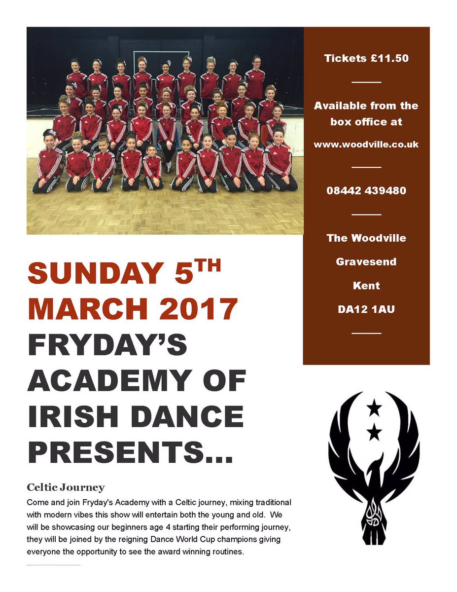 Tickets now available!  Come and see the Academy in action ☘☘