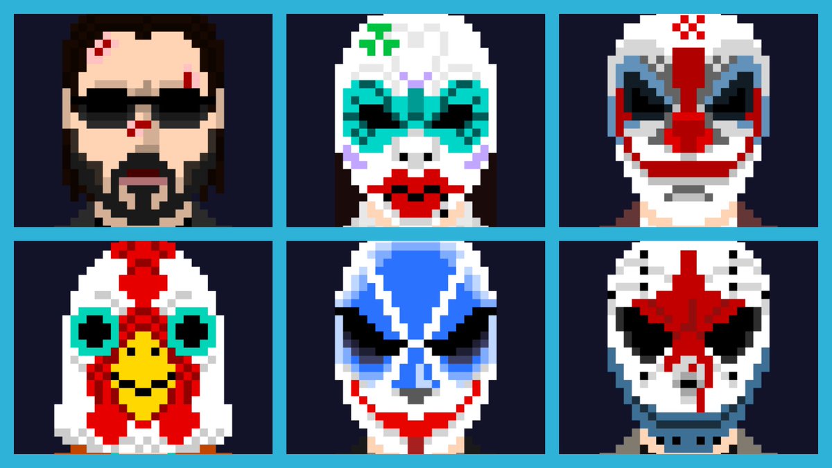 祐 Pa Twitter ちょっとドット絵画像payday2の壁紙に使っても良いですか