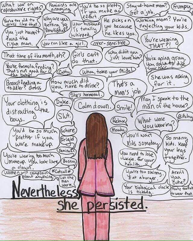 Laurasenio's tweet photo. My kudos to this artist 👏

#Neverthelessshepersisted 
#Neverthelesssheresisted
#LikeAGirl https://t.co/JRIxn3Tck1