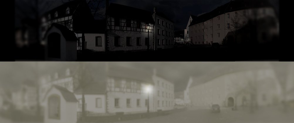 Ever wonder how well a cat can see in the dark? Here you go!