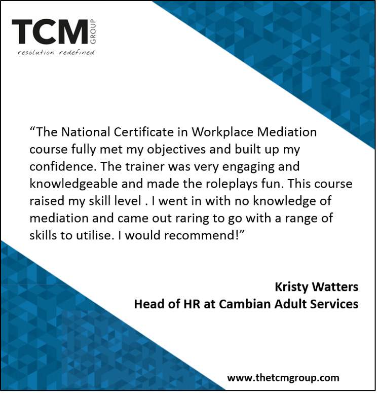 TheTCMGroup's tweet photo. Kristy Watters, Head of HR at @Cambian_Group 😆 #TCMrocks #quoteoftheday #NCWM https://t.co/D3p4GKPnqV