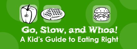 Go Slow And Whoa Foods Chart