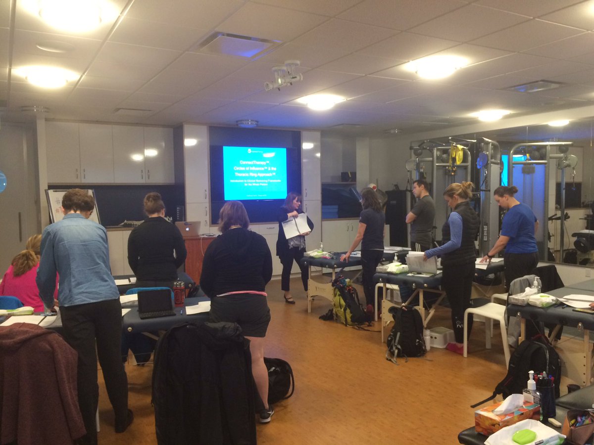 SynergyPhysio's tweet photo. Welcome to @DrLJLee #ThoracicRingApproach Sports Thorax course participants for the weekend! #ConnectTherapy https://t.co/sU3Cy9RfYj