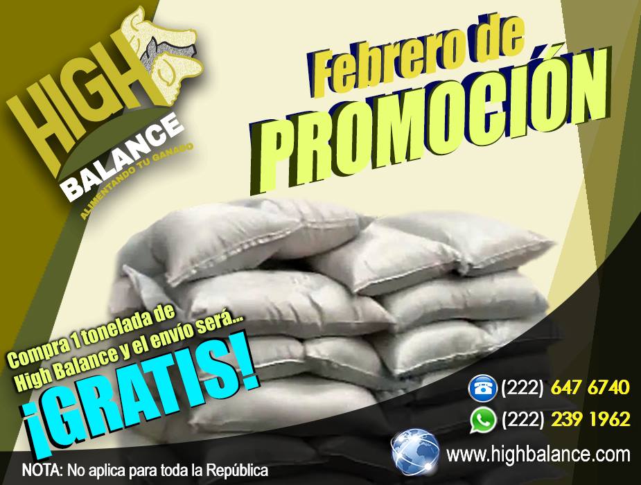 highbalace_emp's tweet photo. En éste nuevo mes #HighBalance te ofrece la mejor oferta...
#AlimentoPorcino
#PromocióndeFebrero https://t.co/5dTI3gc8pe