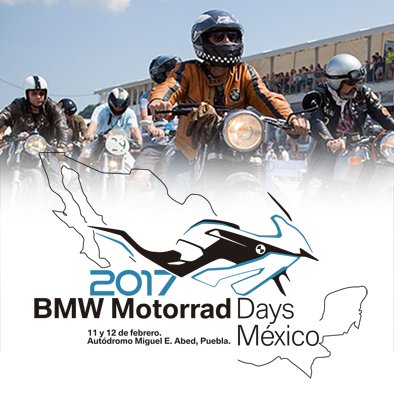 Rockeros, este fin estaremos en el #BMWMotorradDaysMx dentro del <a href="/autodromo_abed/">Autodromo AIMA Amozoc, Puebla</a> para saborear el rock con la familia #BMW. <a href="/BMWMotorrad_Mx/">BMW Motorrad México</a>