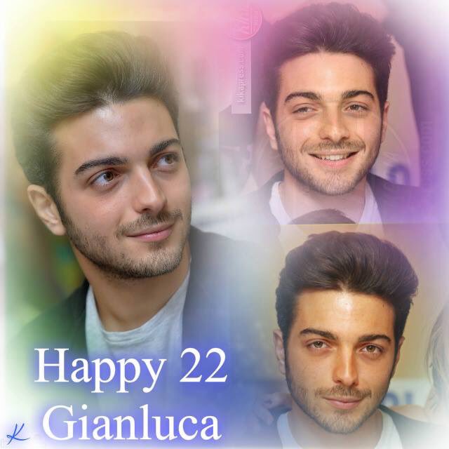Happy Birthday to Sweet Gianluca Ginoble  
                 Happy. 22  Love you 