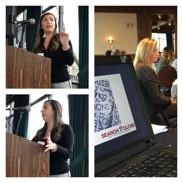 Search2Close1's tweet photo. Spenser provided a great CE Class on Estate Planning to this month's CREW Luncheon. Great Event!! https://t.co/RaDzLWfzjf