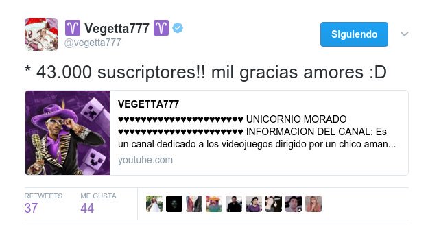 Breevitaa's tweet photo. Felices #17MillonesDeGuapisimos @vegetta777 ! Estoy muy feliz por todos tus logros.
Te hice una pequeña carta y un edit.Espero que te guste💜 https://t.co/E2uO9kE5xm