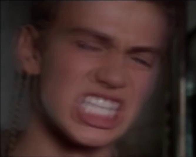 PrequelMemes's tweet photo. When you nut but it's coarse, rough, irritating, and it gets everywhere https://t.co/xIPyGMDgNj