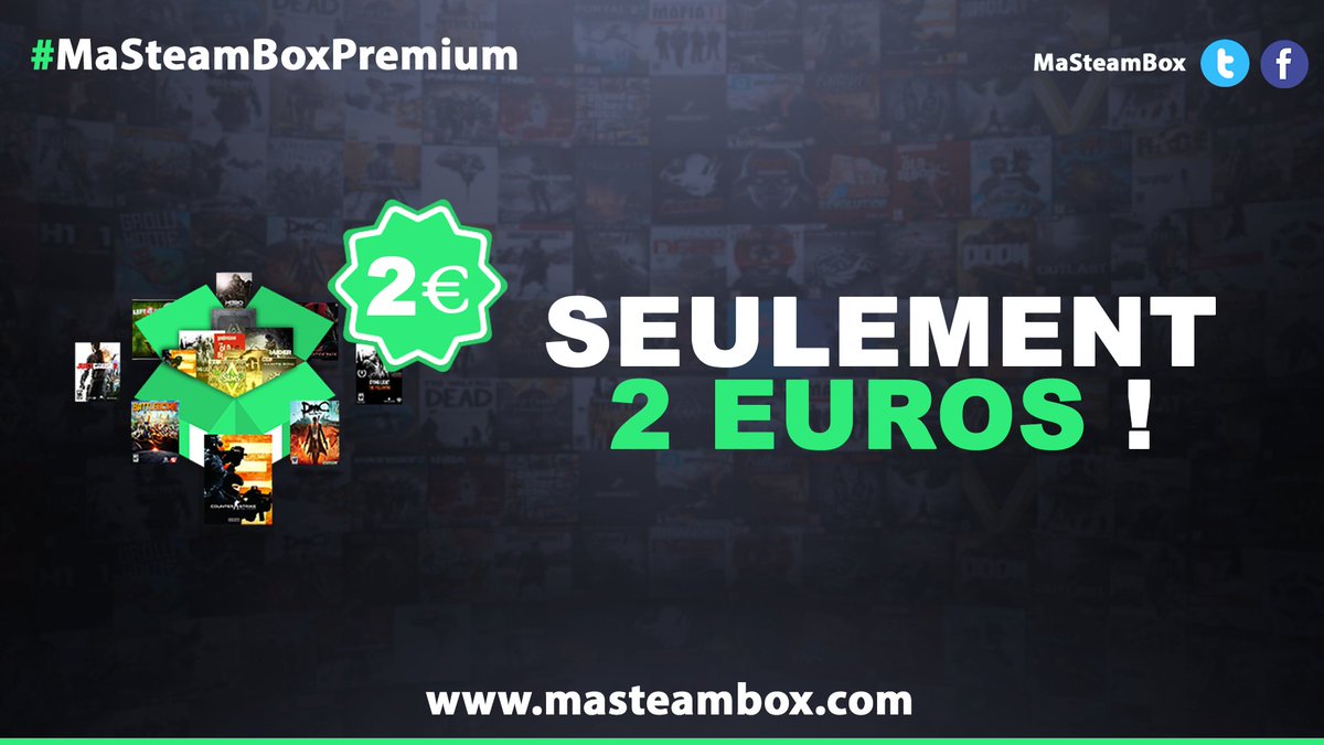 MFNetwork_FR's tweet image. Notre site @MaSteamBoxFR vient de lancer un nouveau système de box premium.
➡️ masteambox.fr/premium_box_of…