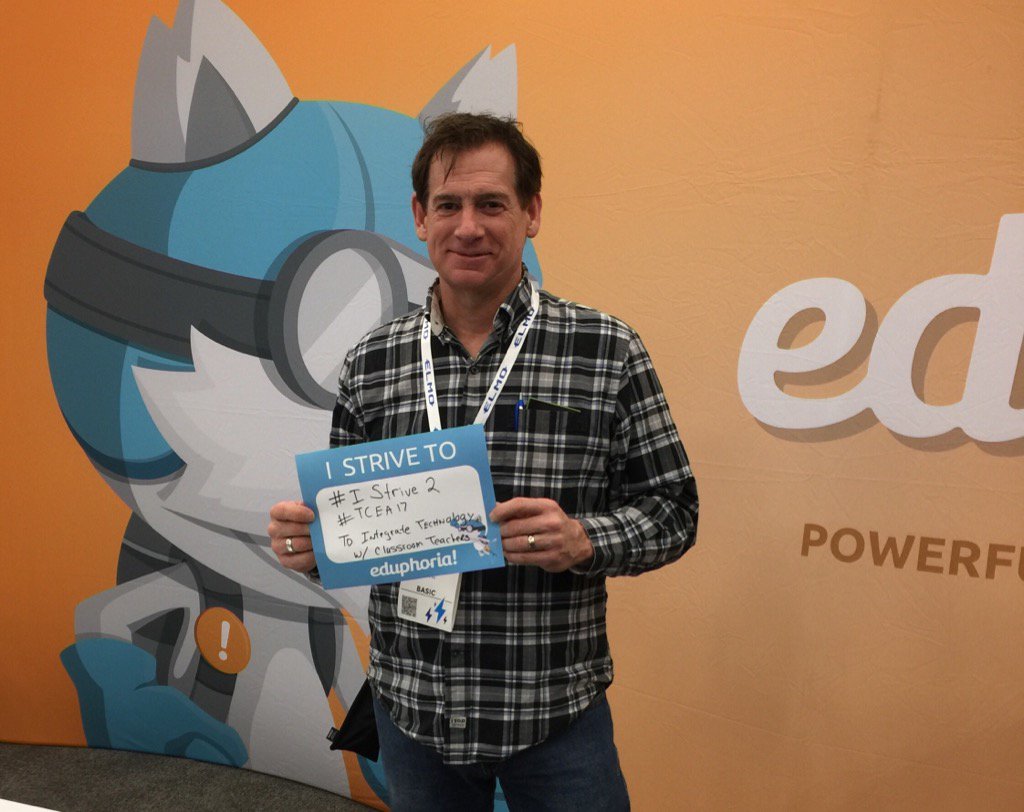 stefenadventure's tweet photo. #IStrive2
#Tcea17
@eduphoria  To integrate iTech https://t.co/iFY6cyQrKu