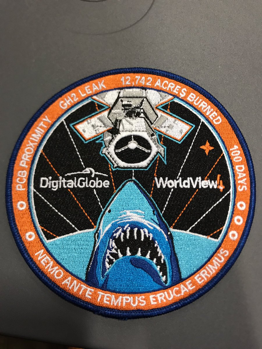 CHRiS_AYYYE's tweet photo. Got my #worldview4 patch
#geoeye #lockheedmartin https://t.co/n8etIIrQiU