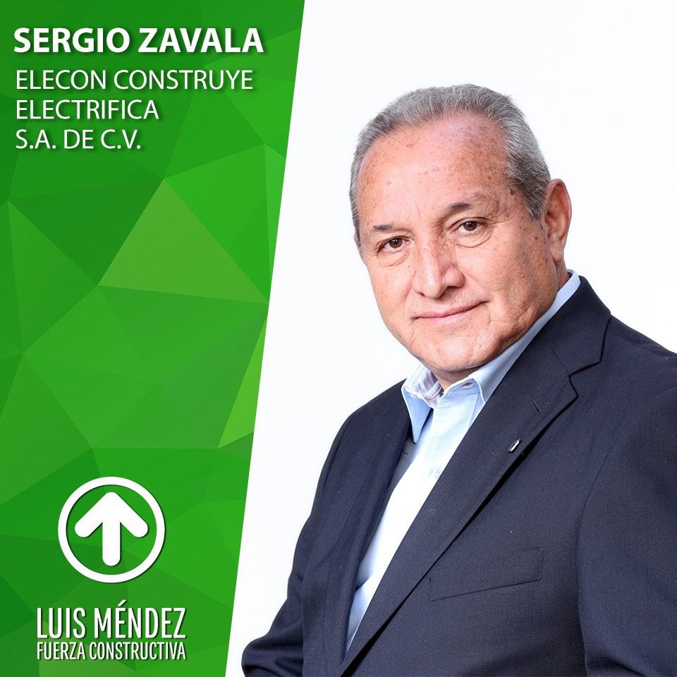 Un equipo fuerte se logra con apoyo de empresarios comprometidos como Alejandro Jiménez, Jesús Torres y Sergio Zavala ¡vota por #LuisMéndez!