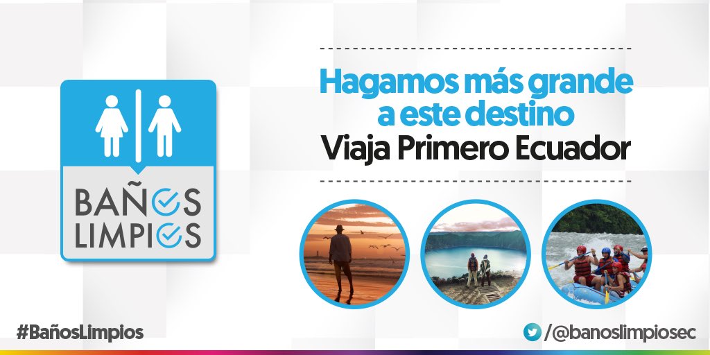 BanosLimpiosEC's tweet photo. Mantener limpios los baños de las gasolineras, habla bien de quien los usa #BañosLimpios https://t.co/iX6e6NIJRv