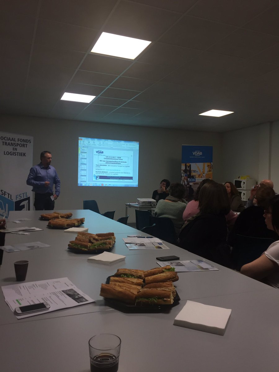 #vdab#transportlogistiek - infoavond ism VDAB en SFTL - in dialoog met 20 transportbedrijven!