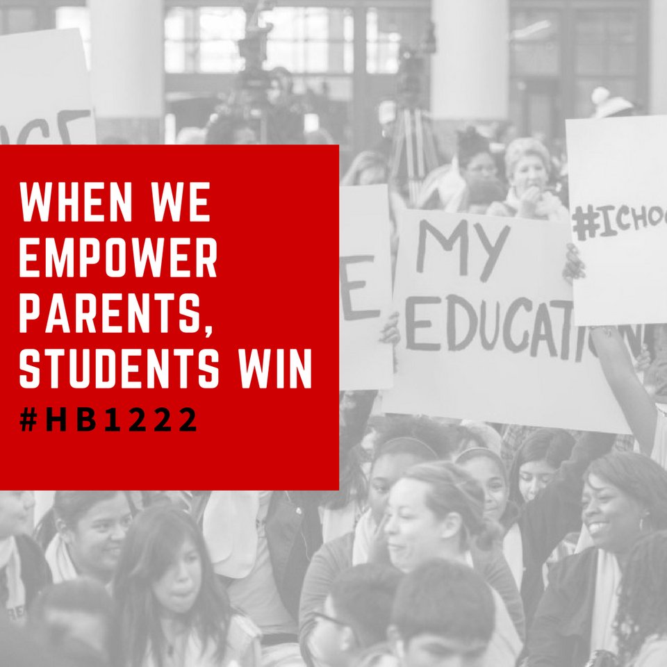 RaiseOurGrade's tweet image. #HB1222-The Parent Empowerment Act supports families in CHOICE. What aspects of this bill will be most beneficial for your family? #ared
