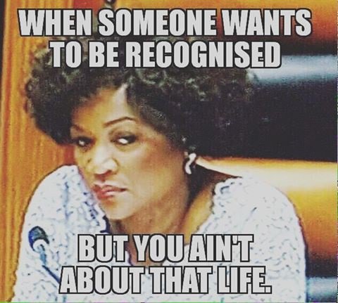 UlrichJvV's tweet photo. Speaker Baleka Mbete right now #SONA2017 😅 https://t.co/pLeCXT04Ev