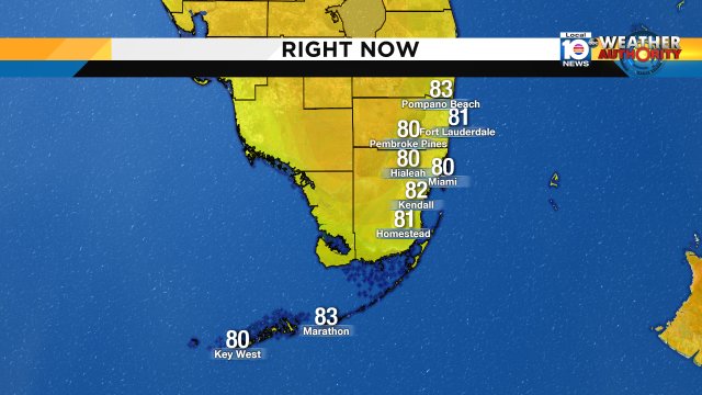 Another warm South Florida afternoon with temperatures already above average. #miami #FLL #FLkeys https://t.co/rtghDCO3V9