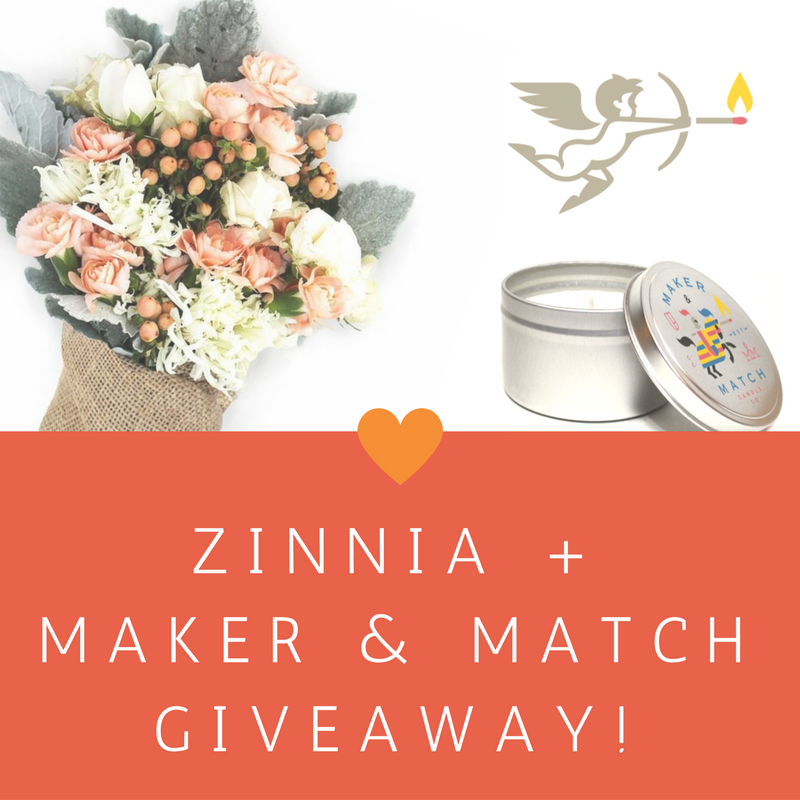 Treat your Valentine to bouquet of flowers + soy candle from Maker &amp; Match! 🌺💁  If you're in #Omaha enter to win: buff.ly/2kObXeQ