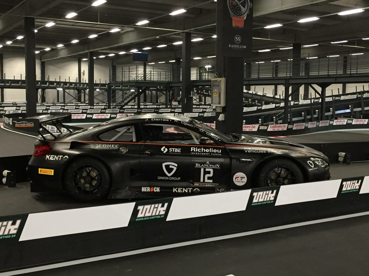 BoutsenGinion's tweet photo. Opening of the new Wavre Indoor Karting with our BMW #M6GT3 as special guest ! @GinionGroup @BMW https://t.co/tkj7pZ9CiO