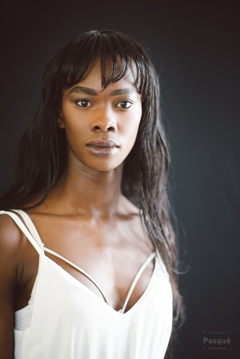 #Portrait of Marie Lou Gomis, finalist of the Top Model Europe Casting