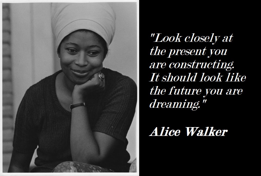 Happy birthday to Alice Walker  