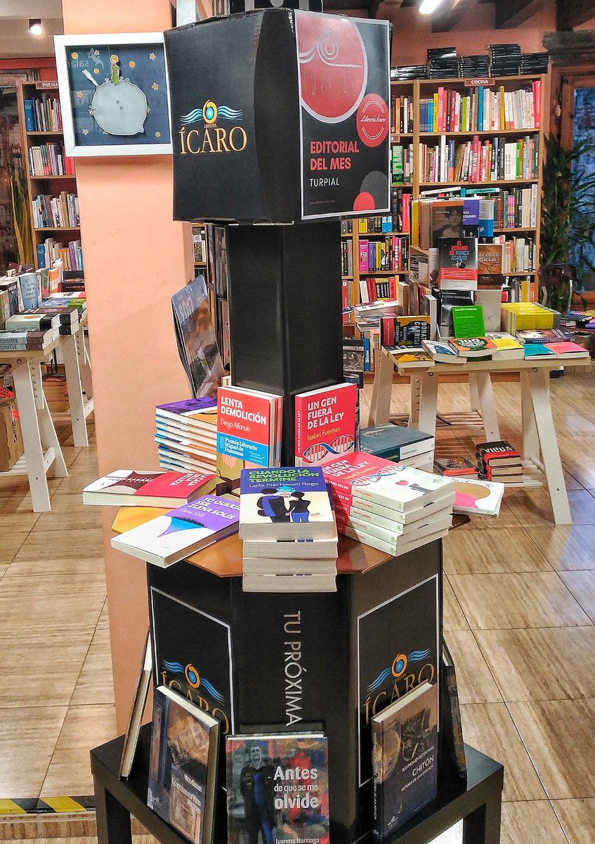 LibreriaIcaro's tweet photo. Y nuestra editorial del mes de febrero es... @EdTurpial 
No dejéis de venir a ver, comprar y leer sus magníficos títulos. https://t.co/Rtq5etZy9t