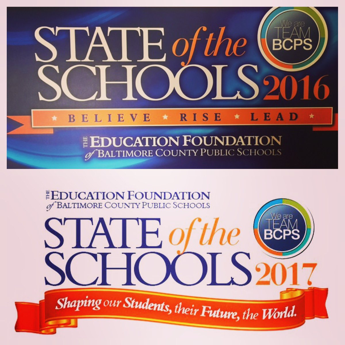 foundationbcps's tweet photo. Our past #sots2016 and looking forward to our present #sots2017 Sponsorship opportunities are limitless. Visit https://t.co/bXHmqwxnq4 https://t.co/Jy447zXlYI