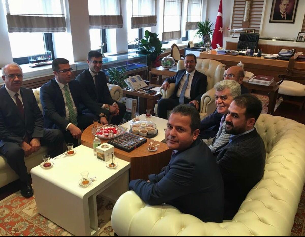 İl Bşk. <a href="/NTanglay/">Nesrullah TANĞLAY 🇹🇷</a>  ve İlçe Başkanlarımız,Ulaştırma Haberleşme ve Denizcilik Bakanlığı Müsteşarı <a href="/suathayriaka/">Suat Hayri Aka</a> 'yı makamında ziyaret ettiler.