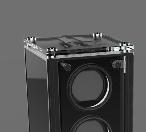 juvolux's tweet photo. A glimpse of the new JUVO Luxury M4 watch winder to be unveiled this March at Baselworld 2017 in Switzerland. #juvoluxury #swisscreativelab https://t.co/7pwj5NJSZO
