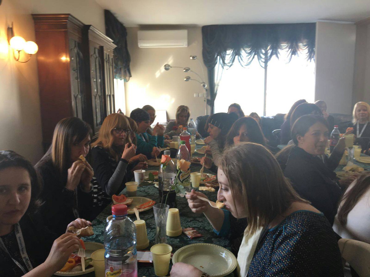 PrjctInspire's tweet photo. Inspiring lunch with remarkable women of Har Nof! Special thanks to Estee Yarmish &amp; Sue Kolati for hosting! #IsraelReConnect https://t.co/xSSs0FkcdM