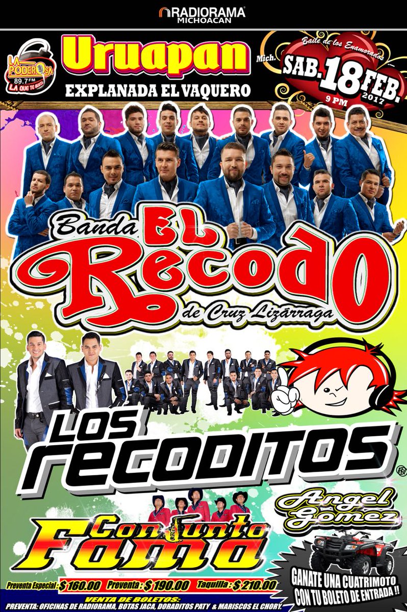 conjuntofama's tweet photo. Uruapan Michoacan....proximo evento!!!! https://t.co/AXJS9gInWb