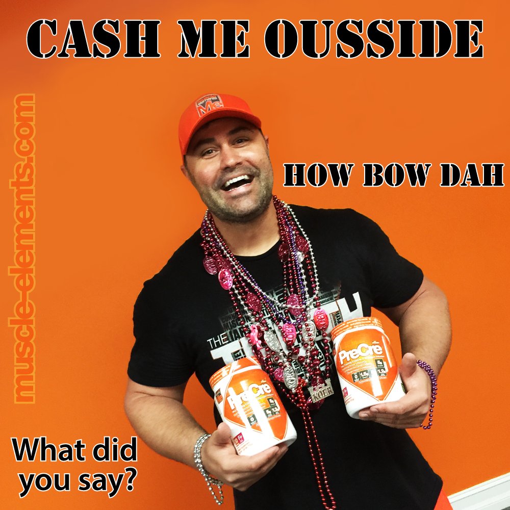 MEsupplements's tweet photo. #TBT James Tracy Showing his jugs! #howbowdah #cashmeousside #whatdidyousay #lol #havingfun #muscleelements #buildabetteryouwithme https://t.co/ZgSysNxCPr