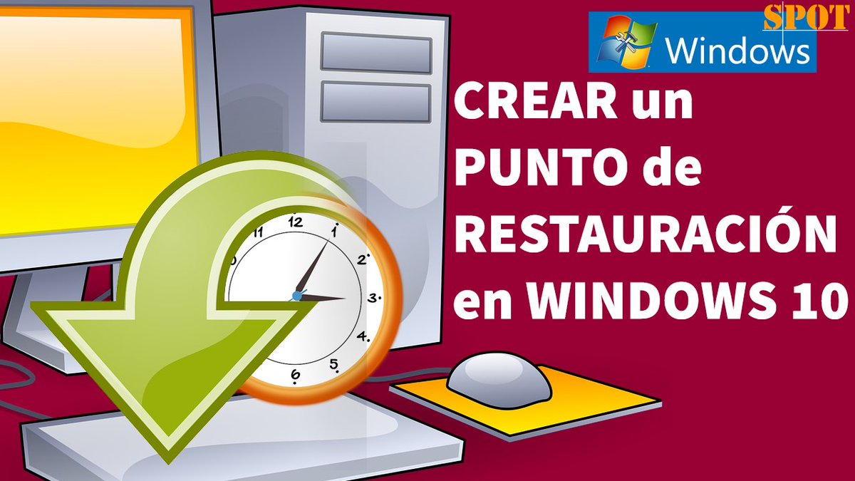 WindowsReparar's tweet image. No pierdas la opción de restaurar el sistema en #Windows10. Un genio la ha desactivado por defecto en ese Windows... youtu.be/daccFFmnYLc