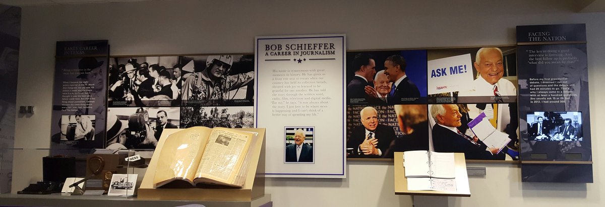 LaraMccombie's tweet photo. Visiting the @TCU communication department this morning. A great display! Very interesting!  @KendallHuntHE https://t.co/xHLzA2Pq4V