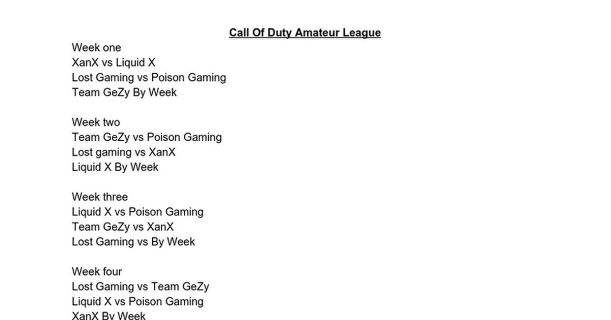 GravityGraphics's tweet photo. Call Of Duty Amateur League
https://t.co/zeImnFeliS https://t.co/TvEue0hpHZ