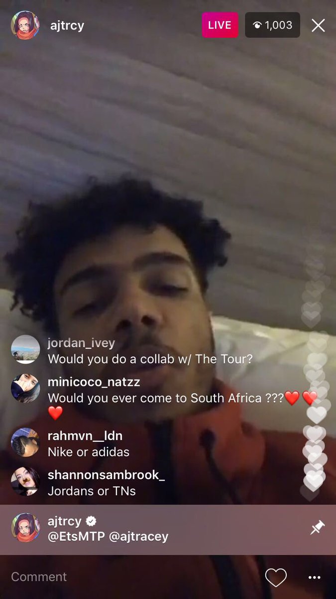 Braderzclapper's tweet photo. Watch this space Tour and @ajtracey collab in the making 👀👀👀 https://t.co/MUUMTOEcbw