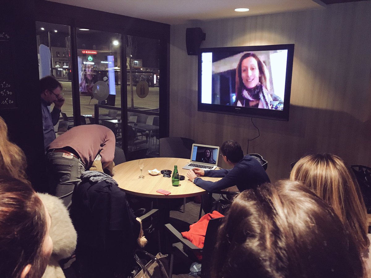 JulienLesourd's tweet image. En direct live du Twapero organisé par @LoicRicher avec @FDOuest 🙂 #LeMans #Numérique @SandrineSCC