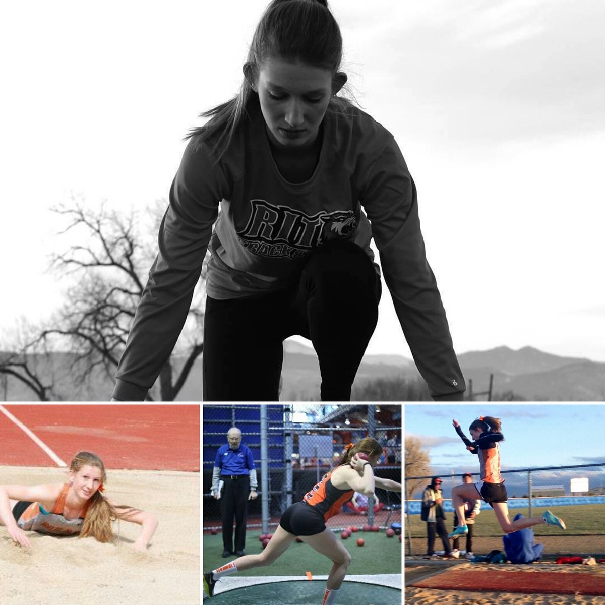 RITTigerDen's tweet photo. This week's #throwbackthursday athlete is Jess Calzolari of the RIT Womens Track and Field Team!! #rittigerden #gettothegame https://t.co/yg4oM73xIW