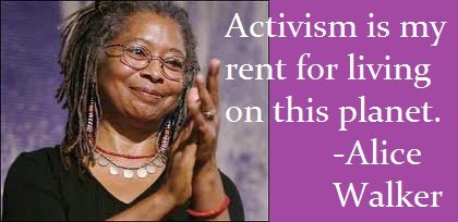 Happy birthday, Alice Walker.  