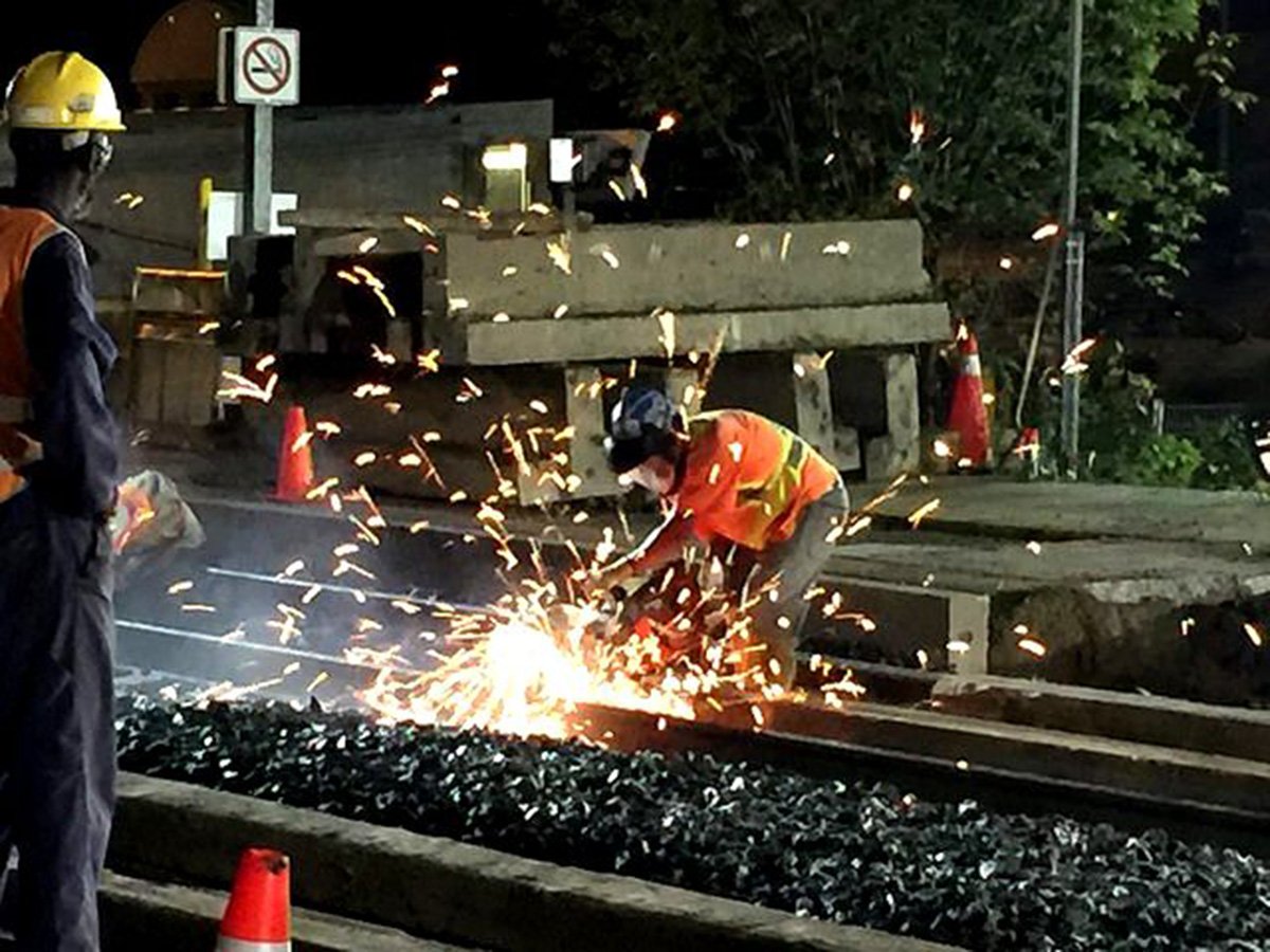 Metrolinx's tweet photo. Major upgrades to Guildwood GO Station are underway to make it easier & more convenient for customers to access the station! #GOconstruction https://t.co/cSXkYyhOjF