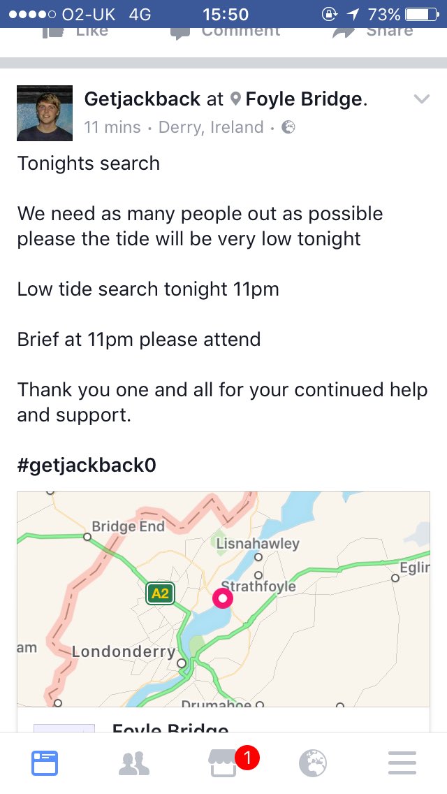 KRutherford92's tweet photo. It is literally so important to get as many eyes on the river in the upcoming nights. Please help #getjackback https://t.co/0OxXIYAsuq