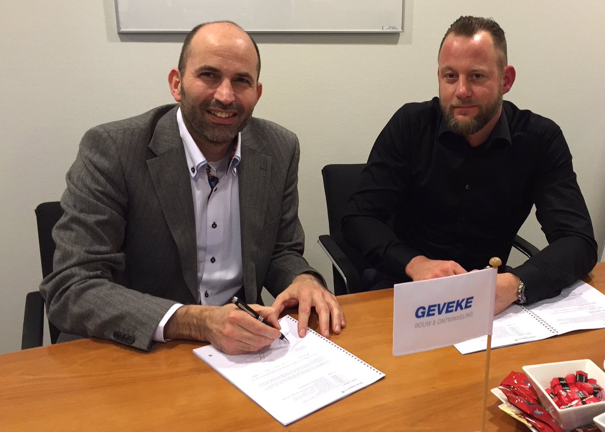 Samenwerking 12 woningen met <a href="/GevekeBouw/">Geveke Bouw</a>.